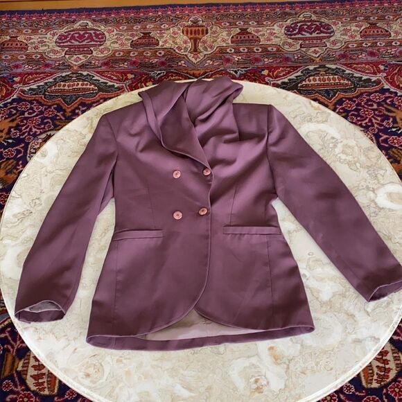 Gianfranco Laura Double Breasted Hooded Blazer - Picture 13 of 16